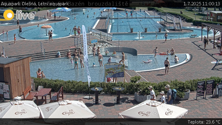 Aquapark Olešná - Letní aquapark - 1.7.2025 v 11:00 Aquapark Olešná - Letní aquapark - 1.7.2025 v 11:00