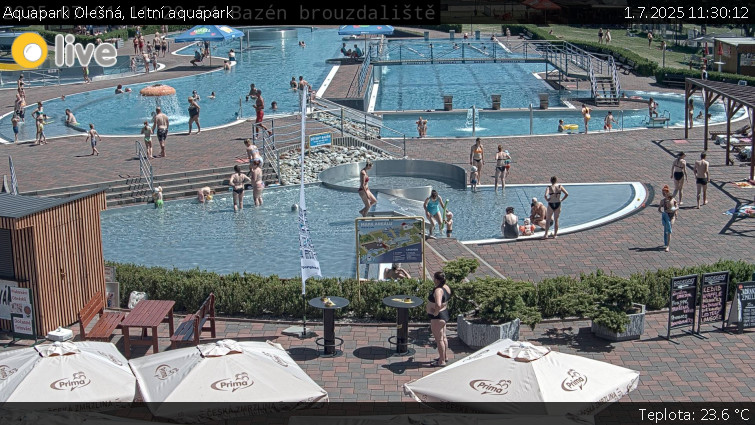 Aquapark Olešná - Letní aquapark - 1.7.2025 v 11:30 Aquapark Olešná - Letní aquapark - 1.7.2025 v 11:30