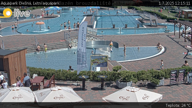 Aquapark Olešná - Letní aquapark - 1.7.2025 v 12:15