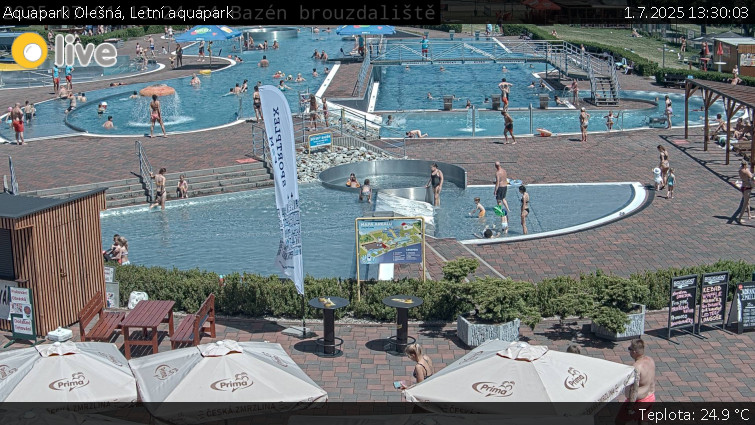 Aquapark Olešná - Letní aquapark - 1.7.2025 v 13:30 Aquapark Olešná - Letní aquapark - 1.7.2025 v 13:30