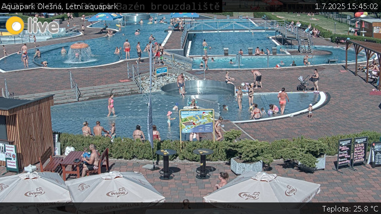 Aquapark Olešná - Letní aquapark - 1.7.2025 v 15:45