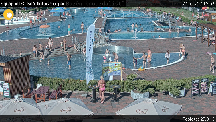 Aquapark Olešná - Letní aquapark - 1.7.2025 v 17:15 Aquapark Olešná - Letní aquapark - 1.7.2025 v 17:15