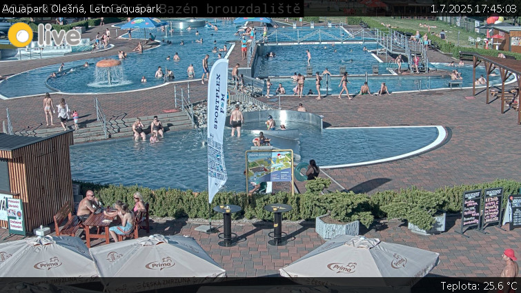 Aquapark Olešná - Letní aquapark - 1.7.2025 v 17:45 Aquapark Olešná - Letní aquapark - 1.7.2025 v 17:45