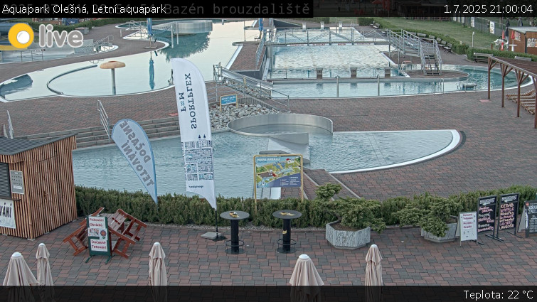 Aquapark Olešná - Letní aquapark - 1.7.2025 v 21:00 Aquapark Olešná - Letní aquapark - 1.7.2025 v 21:00