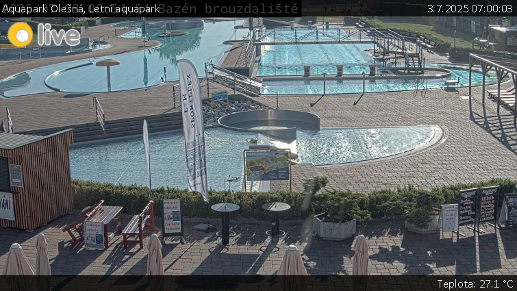 Aquapark Olešná - Letní aquapark - 3.7.2025 v 07:00