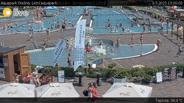 Aquapark Olešná - Letní aquapark - 3.7.2025 v 13:00