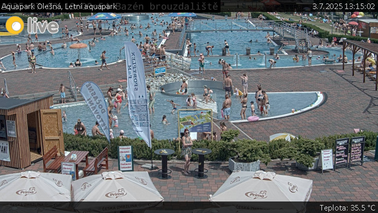 Aquapark Olešná - Letní aquapark - 3.7.2025 v 13:15