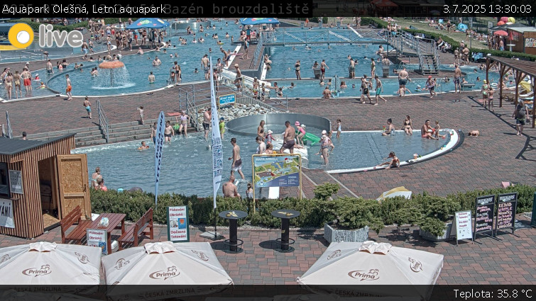 Aquapark Olešná - Letní aquapark - 3.7.2025 v 13:30
