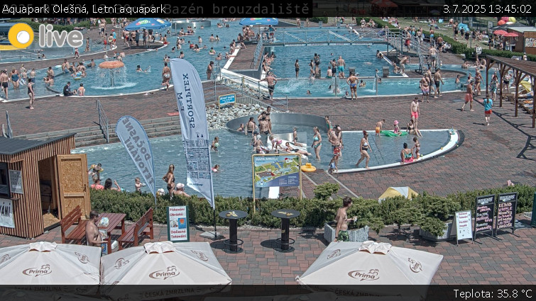 Aquapark Olešná - Letní aquapark - 3.7.2025 v 13:45