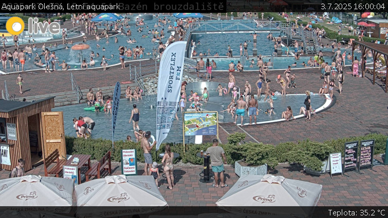 Aquapark Olešná - Letní aquapark - 3.7.2025 v 16:00