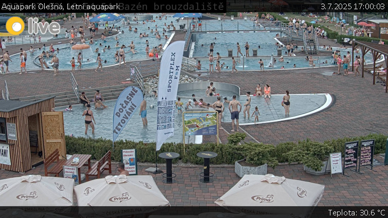 Aquapark Olešná - Letní aquapark - 3.7.2025 v 17:00