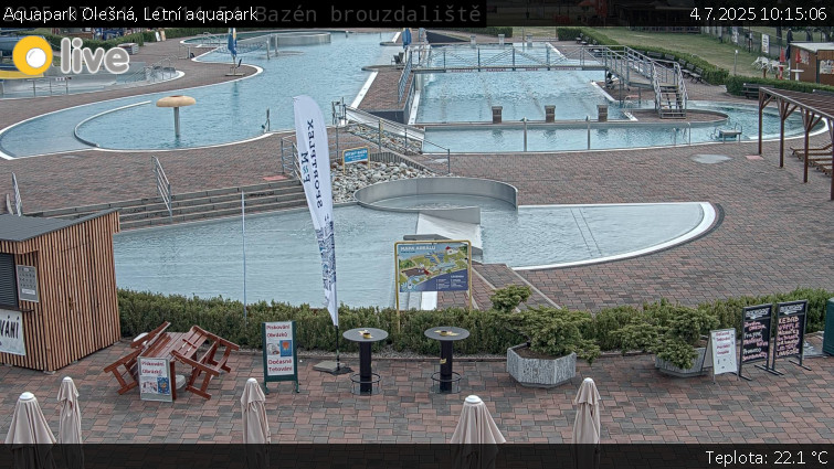 Aquapark Olešná - Letní aquapark - 4.7.2025 v 10:15 Aquapark Olešná - Letní aquapark - 4.7.2025 v 10:15