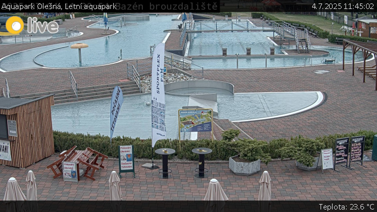 Aquapark Olešná - Letní aquapark - 4.7.2025 v 11:45 Aquapark Olešná - Letní aquapark - 4.7.2025 v 11:45