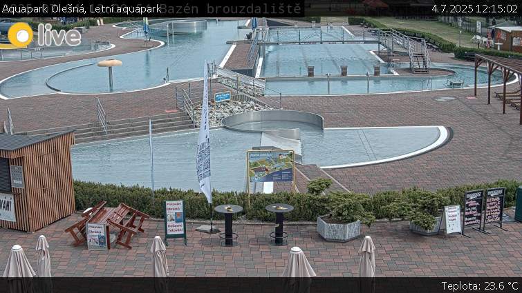 Aquapark Olešná - Letní aquapark - 4.7.2025 v 12:15 Aquapark Olešná - Letní aquapark - 4.7.2025 v 12:15