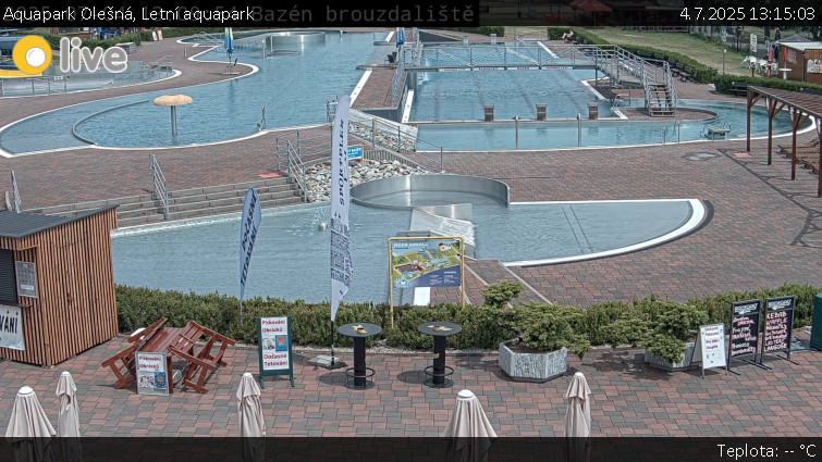 Aquapark Olešná - Letní aquapark - 4.7.2025 v 13:15 Aquapark Olešná - Letní aquapark - 4.7.2025 v 13:15