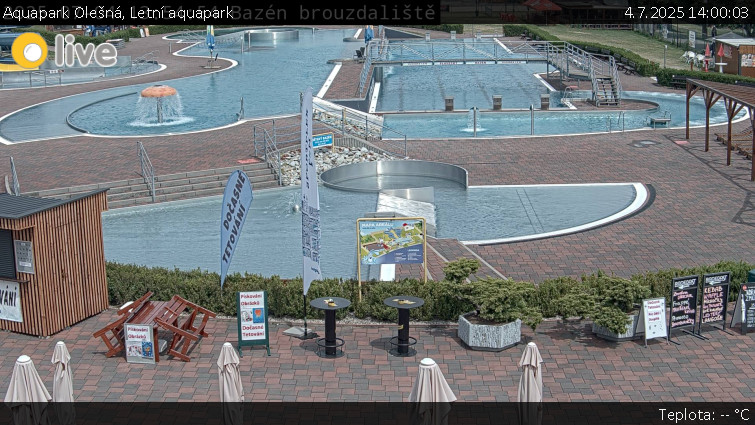 Aquapark Olešná - Letní aquapark - 4.7.2025 v 14:00 Aquapark Olešná - Letní aquapark - 4.7.2025 v 14:00
