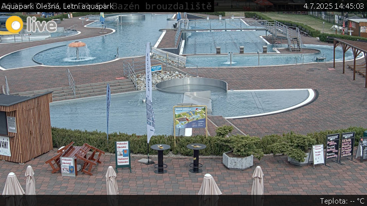 Aquapark Olešná - Letní aquapark - 4.7.2025 v 14:45 Aquapark Olešná - Letní aquapark - 4.7.2025 v 14:45
