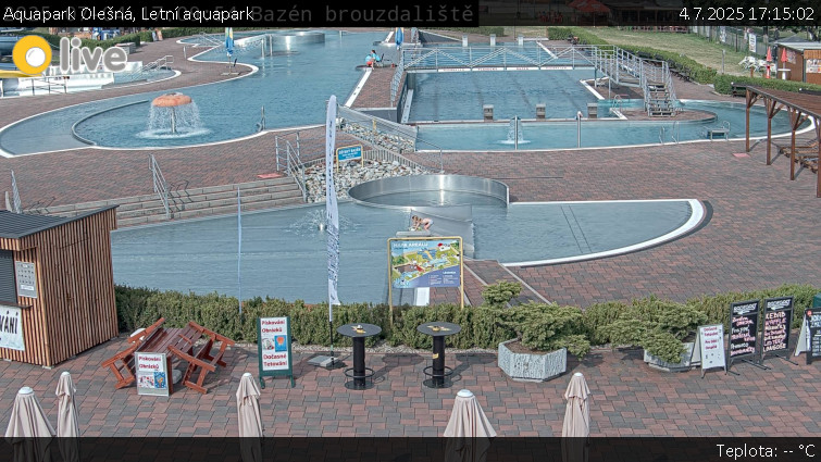 Aquapark Olešná - Letní aquapark - 4.7.2025 v 17:15 Aquapark Olešná - Letní aquapark - 4.7.2025 v 17:15