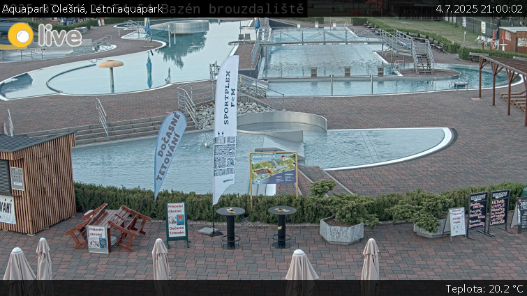 Aquapark Olešná - Letní aquapark - 4.7.2025 v 21:00 Aquapark Olešná - Letní aquapark - 4.7.2025 v 21:00