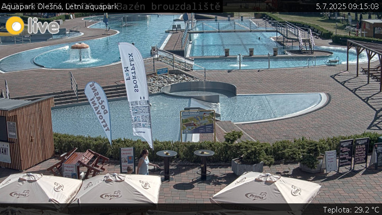 Aquapark Olešná - Letní aquapark - 5.7.2025 v 09:15 Aquapark Olešná - Letní aquapark - 5.7.2025 v 09:15