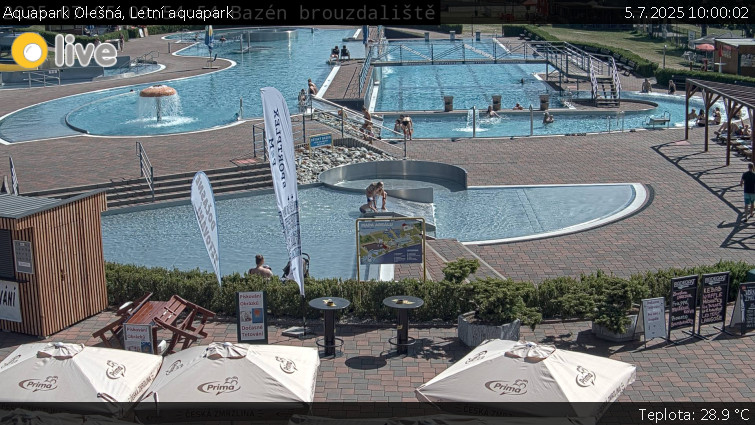 Aquapark Olešná - Letní aquapark - 5.7.2025 v 10:00 Aquapark Olešná - Letní aquapark - 5.7.2025 v 10:00