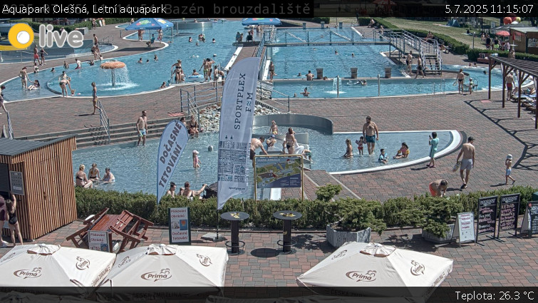 Aquapark Olešná - Letní aquapark - 5.7.2025 v 11:15 Aquapark Olešná - Letní aquapark - 5.7.2025 v 11:15