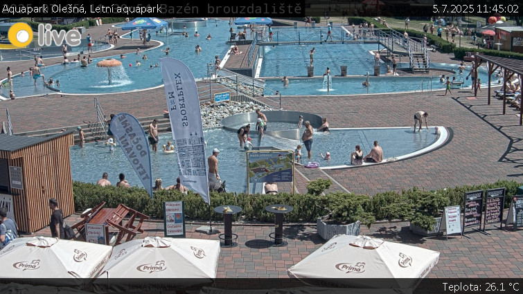 Aquapark Olešná - Letní aquapark - 5.7.2025 v 11:45 Aquapark Olešná - Letní aquapark - 5.7.2025 v 11:45
