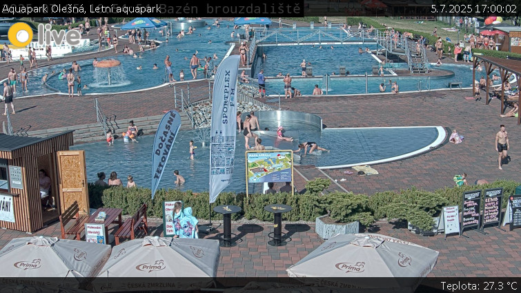 Aquapark Olešná - Letní aquapark - 5.7.2025 v 17:00 Aquapark Olešná - Letní aquapark - 5.7.2025 v 17:00