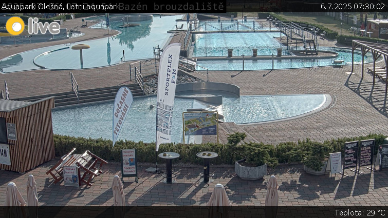 Aquapark Olešná - Letní aquapark - 6.7.2025 v 07:30 Aquapark Olešná - Letní aquapark - 6.7.2025 v 07:30