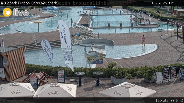 Aquapark Olešná - Letní aquapark - 6.7.2025 v 09:15 Aquapark Olešná - Letní aquapark - 6.7.2025 v 09:15