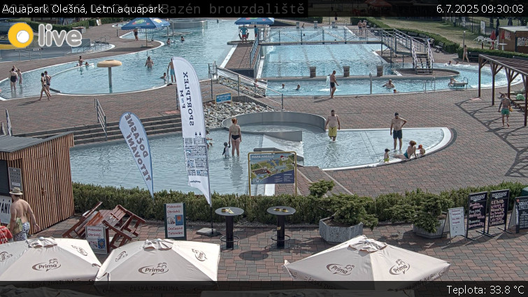 Aquapark Olešná - Letní aquapark - 6.7.2025 v 09:30 Aquapark Olešná - Letní aquapark - 6.7.2025 v 09:30