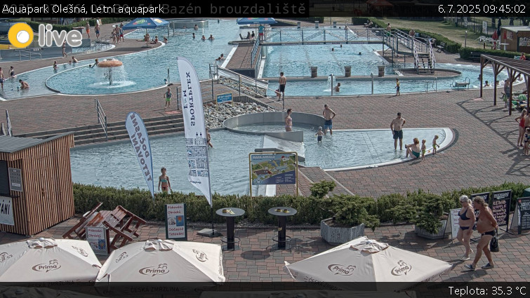 Aquapark Olešná - Letní aquapark - 6.7.2025 v 09:45 Aquapark Olešná - Letní aquapark - 6.7.2025 v 09:45
