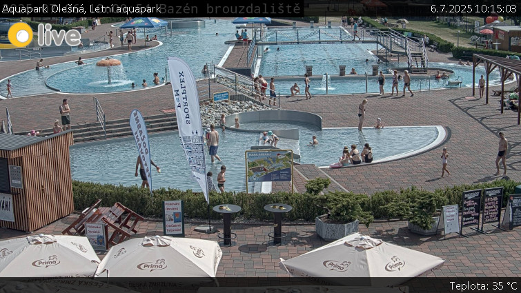 Aquapark Olešná - Letní aquapark - 6.7.2025 v 10:15 Aquapark Olešná - Letní aquapark - 6.7.2025 v 10:15