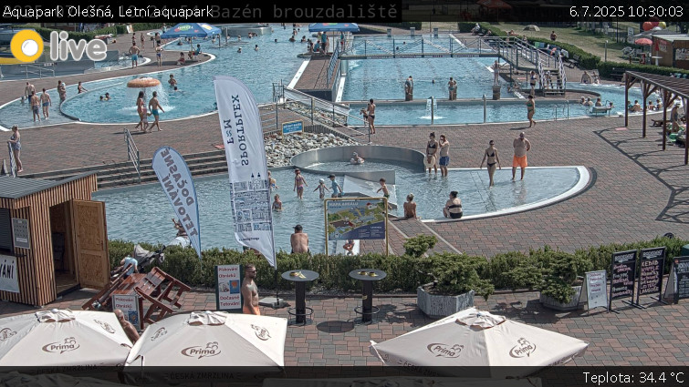 Aquapark Olešná - Letní aquapark - 6.7.2025 v 10:30 Aquapark Olešná - Letní aquapark - 6.7.2025 v 10:30