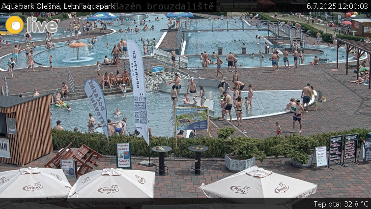Aquapark Olešná - Letní aquapark - 6.7.2025 v 12:00 Aquapark Olešná - Letní aquapark - 6.7.2025 v 12:00