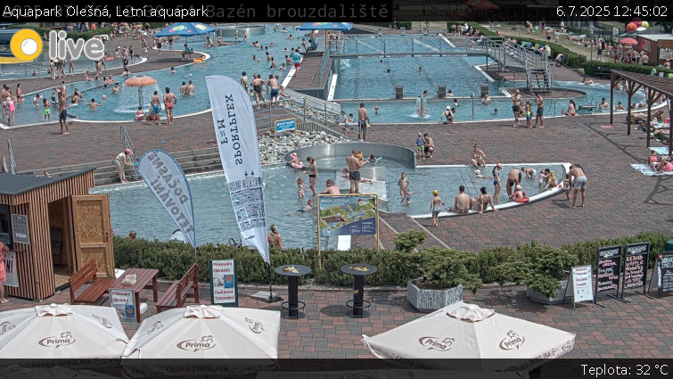 Aquapark Olešná - Letní aquapark - 6.7.2025 v 12:45 Aquapark Olešná - Letní aquapark - 6.7.2025 v 12:45