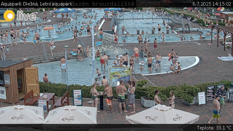 Aquapark Olešná - Letní aquapark - 6.7.2025 v 14:15 Aquapark Olešná - Letní aquapark - 6.7.2025 v 14:15