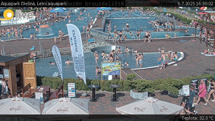 Aquapark Olešná - Letní aquapark - 6.7.2025 v 16:30 Aquapark Olešná - Letní aquapark - 6.7.2025 v 16:30