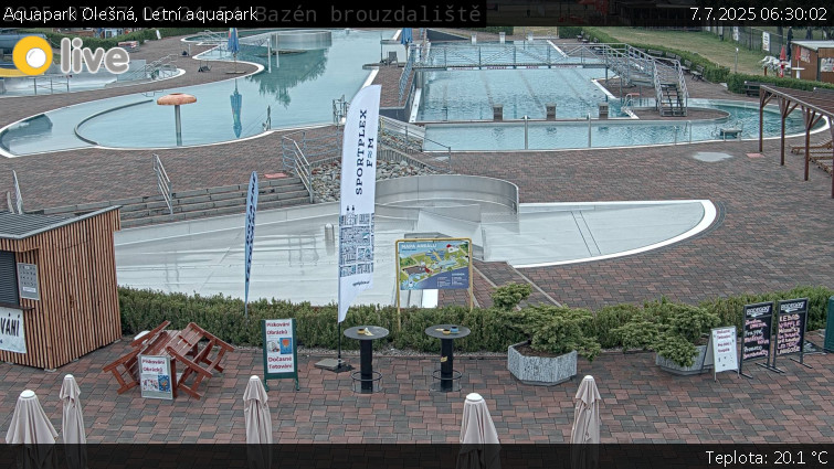 Aquapark Olešná - Letní aquapark - 7.7.2025 v 06:30 Aquapark Olešná - Letní aquapark - 7.7.2025 v 06:30