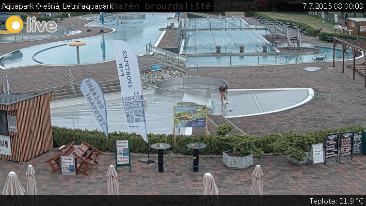 Aquapark Olešná - Letní aquapark - 7.7.2025 v 08:00 Aquapark Olešná - Letní aquapark - 7.7.2025 v 08:00