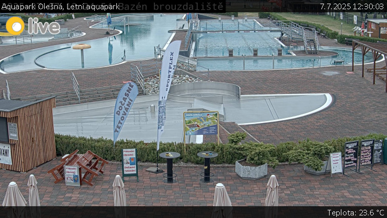 Aquapark Olešná - Letní aquapark - 7.7.2025 v 12:30 Aquapark Olešná - Letní aquapark - 7.7.2025 v 12:30
