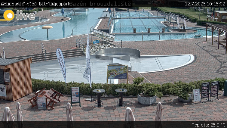 Aquapark Olešná - Letní aquapark - 12.7.2025 v 10:15