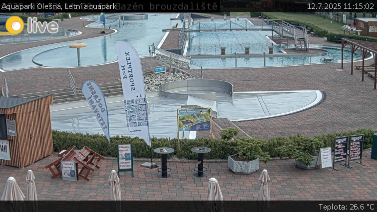 Aquapark Olešná - Letní aquapark - 12.7.2025 v 11:15 Aquapark Olešná - Letní aquapark - 12.7.2025 v 11:15