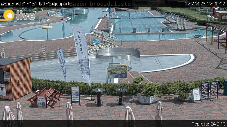 Aquapark Olešná - Letní aquapark - 12.7.2025 v 12:00 Aquapark Olešná - Letní aquapark - 12.7.2025 v 12:00