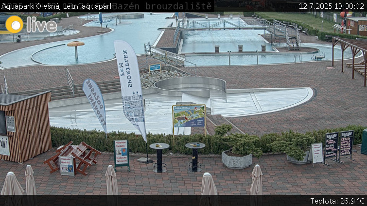 Aquapark Olešná - Letní aquapark - 12.7.2025 v 13:30 Aquapark Olešná - Letní aquapark - 12.7.2025 v 13:30