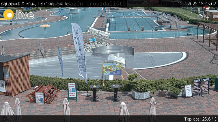 Aquapark Olešná - Letní aquapark - 12.7.2025 v 13:45 Aquapark Olešná - Letní aquapark - 12.7.2025 v 13:45