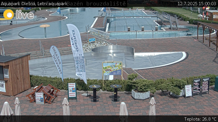 Aquapark Olešná - Letní aquapark - 12.7.2025 v 15:00 Aquapark Olešná - Letní aquapark - 12.7.2025 v 15:00