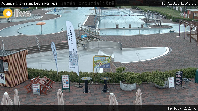 Aquapark Olešná - Letní aquapark - 12.7.2025 v 17:45