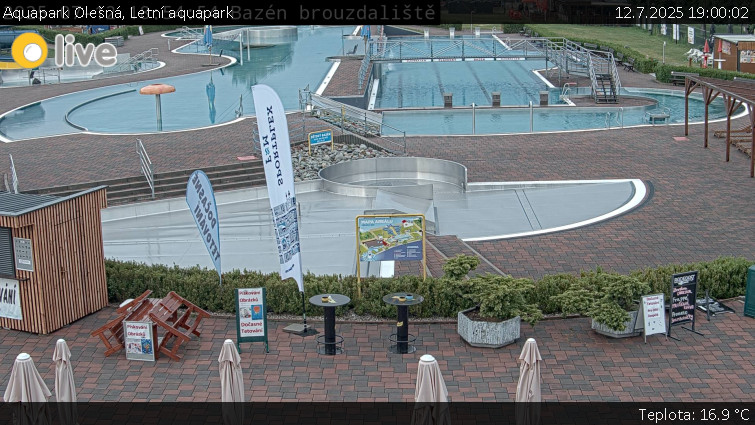 Aquapark Olešná - Letní aquapark - 12.7.2025 v 19:00 Aquapark Olešná - Letní aquapark - 12.7.2025 v 19:00