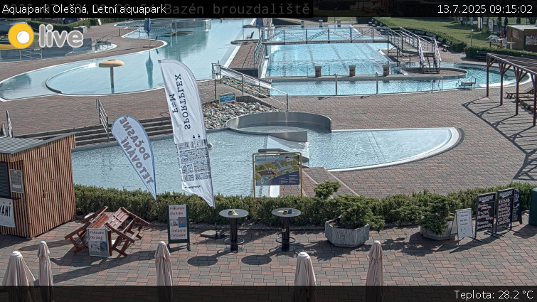 Aquapark Olešná - Letní aquapark - 13.7.2025 v 09:15 Aquapark Olešná - Letní aquapark - 13.7.2025 v 09:15